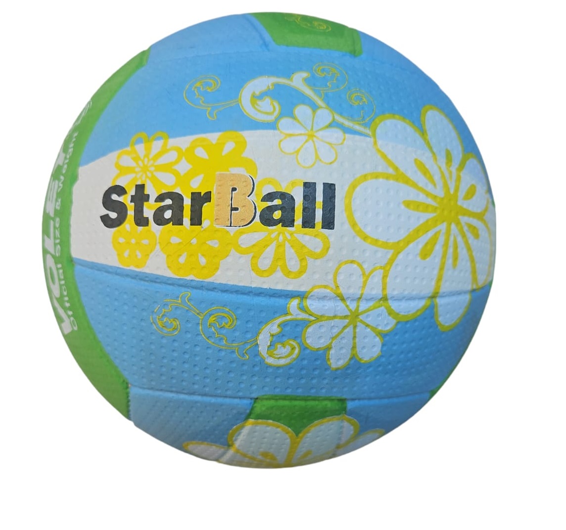 PELOTA DE VOLEY STARBALL GOMA CELULAR PREMIUM.